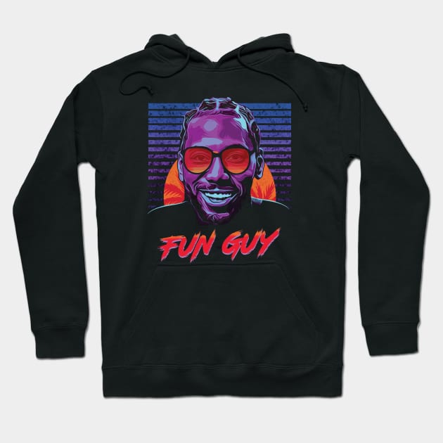 Kawhi Fun Guy Hoodie by slawisa